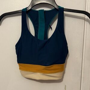 Teal and Gold swimwear